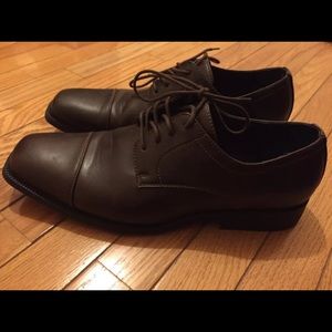 Alfani brown dress shoes size 11.5